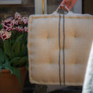Timeless Linen Carry Seat Blue