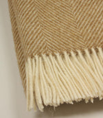 Herringbone Sage Throw