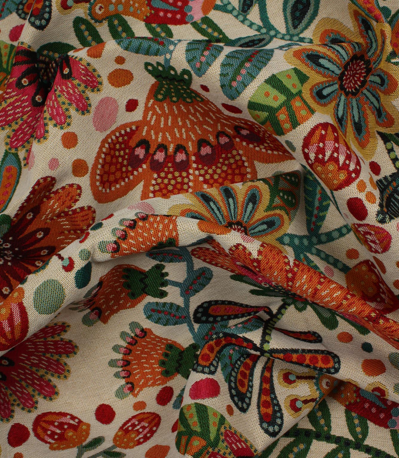 Boho Bloom Fabric / Multi