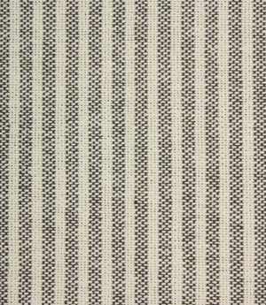 Sandbank Stripe Fabric / Charcoal