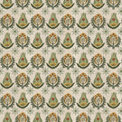 Seamless repeat of Talia designer fabric showing detailed small scale floral design for upholstery curtains and soft furnishings