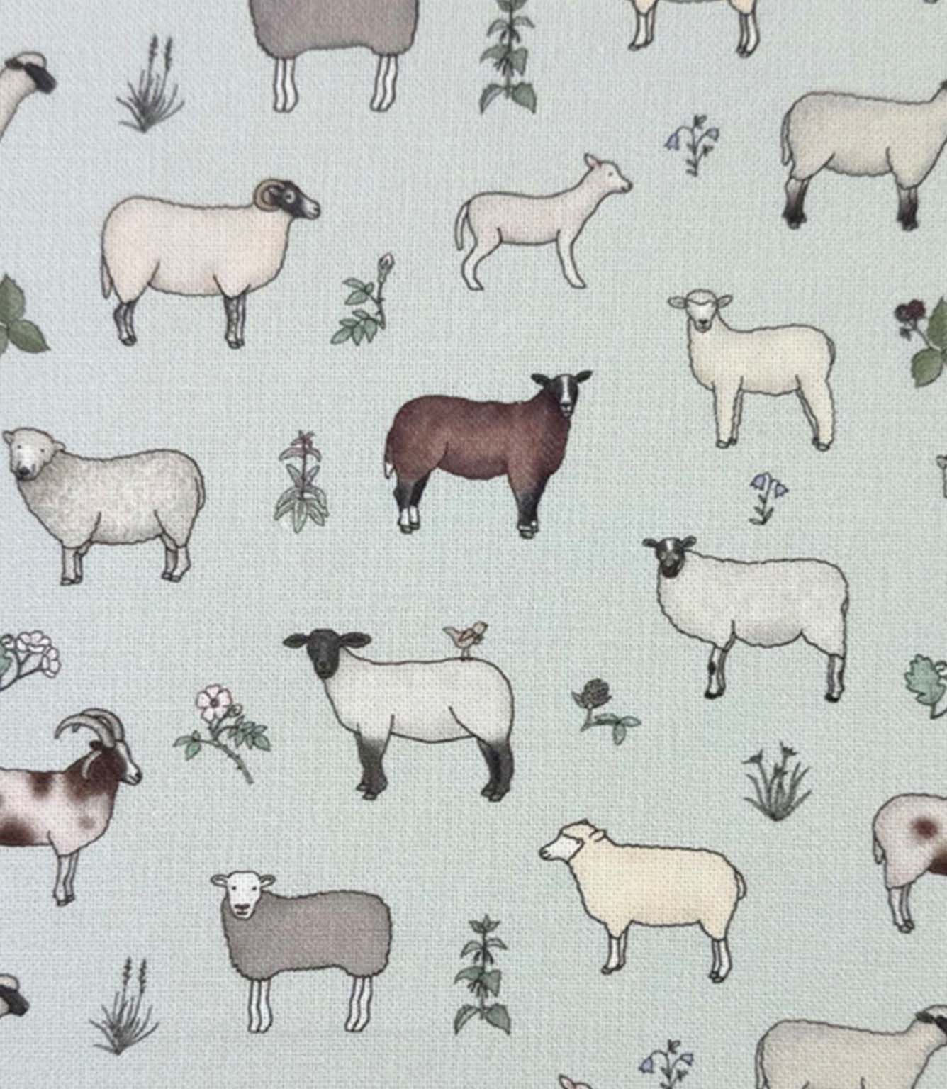 Wandering Wool Fabric / Eggshell