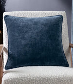 Heavy Chenille Fabric / Navy