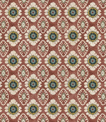 Maya designer fabric with small scale floral pattern in a repeating layout, suitable for curtains blinds cushions and upholstery