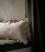 Scallop Cushion Pomegranate