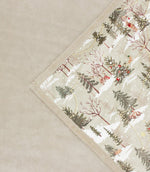 Forest Festivities Faux Fur Natural Throw