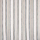 Woven stripe fabric with a mix of fine and broader vertical lines in soft grey tones on a light neutral background, creating a calm, balanced look with subtle texture and a gently tailored finish.