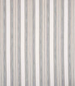 Woven stripe fabric with a mix of fine and broader vertical lines in soft grey tones on a light neutral background, creating a calm, balanced look with subtle texture and a gently tailored finish.