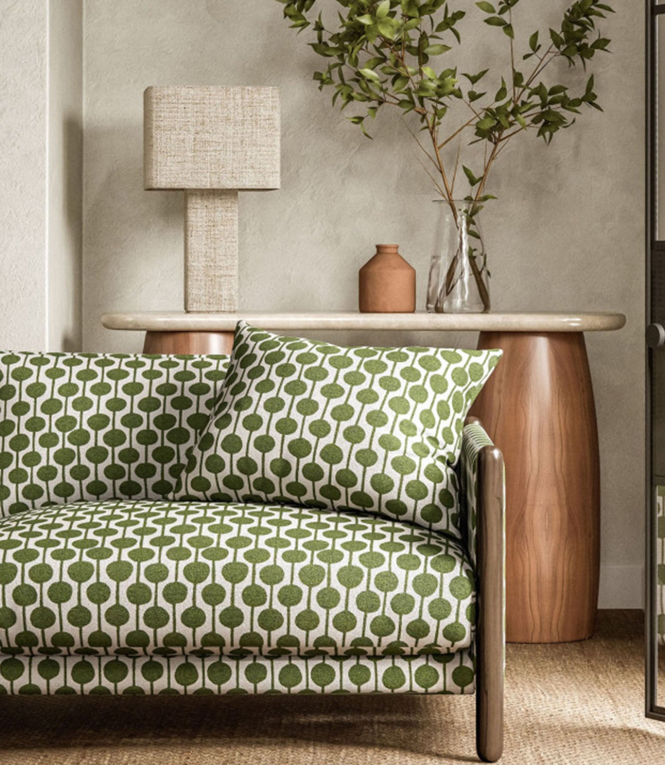 Taimi Fabric / Pine
