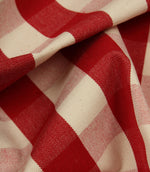 JF Gingham Fabric / Red