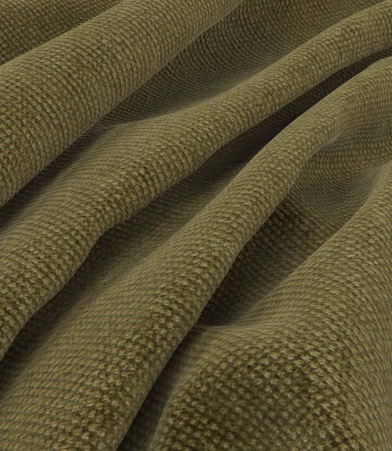 Harrow Chenille FR Fabric / Moss