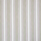 Woven stripe fabric with fine and varied vertical lines in soft green tones on a light neutral background, offering a subtle, natural look with gentle texture and an easy, relaxed rhythm.