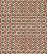 Seamless repeat of Maya designer fabric showing detailed small scale floral motif for upholstery curtains and soft furnishings