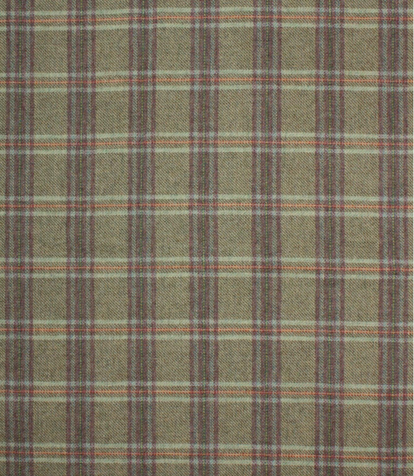 Newton Wool Fabric / Plum