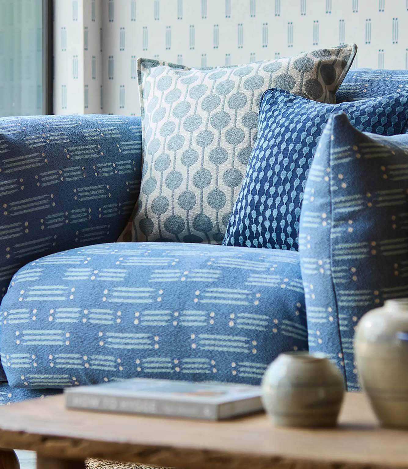 Matchsticks Fabric / Mist