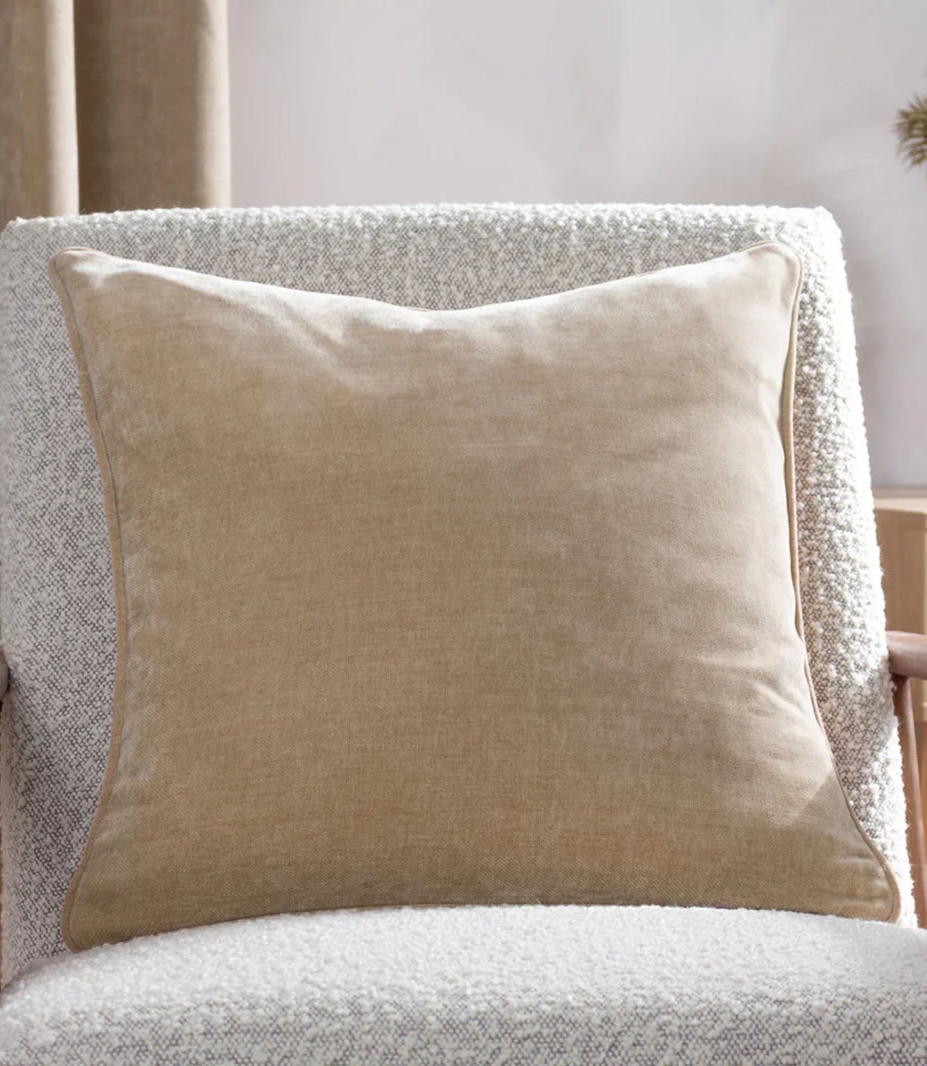 Heavy Chenille Fabric / Natural