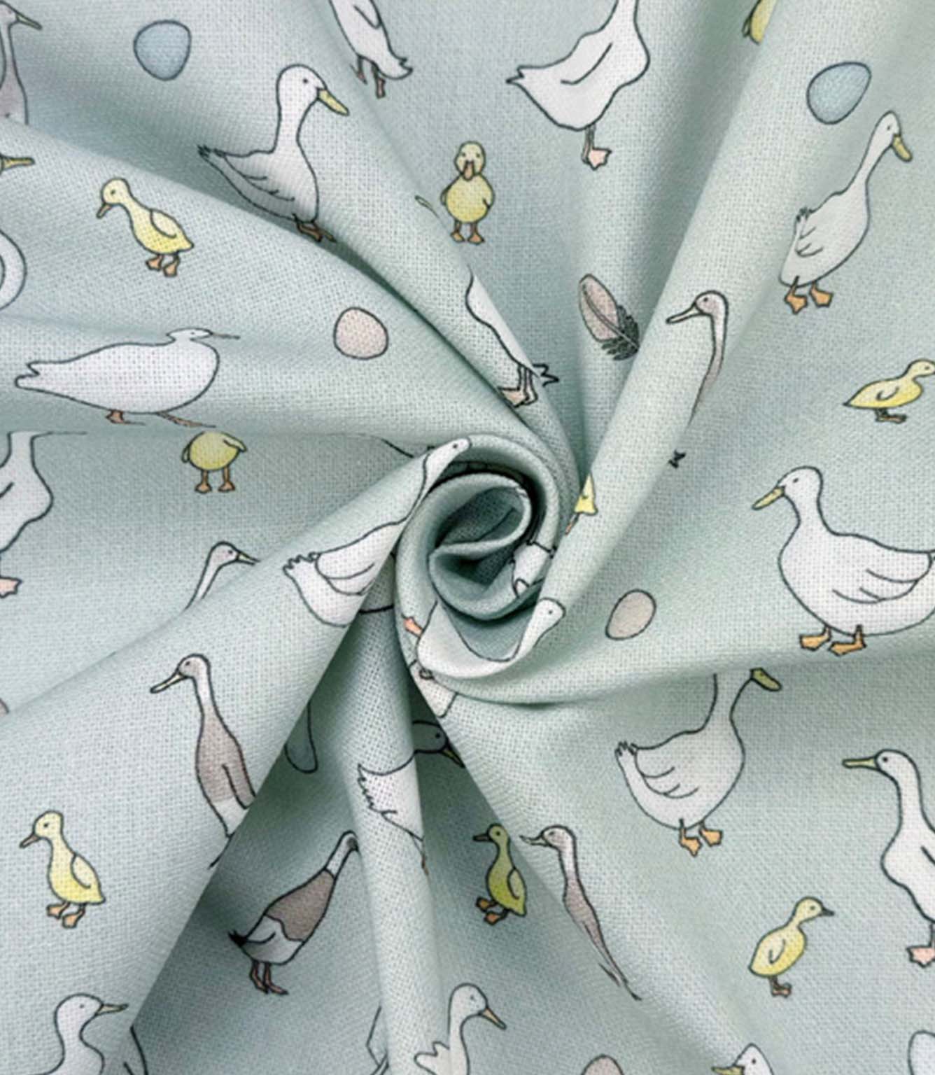Duck Duck Goose Fabric / Eggshell