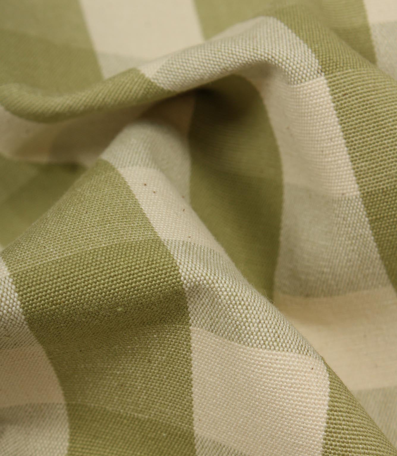 JF Gingham Fabric / Sage