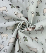 Wandering Wool Fabric / Eggshell