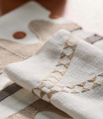 Hayloft Embroidery Fabric / Tomato