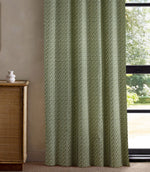 Raft Stripe Print Fabric / Pine