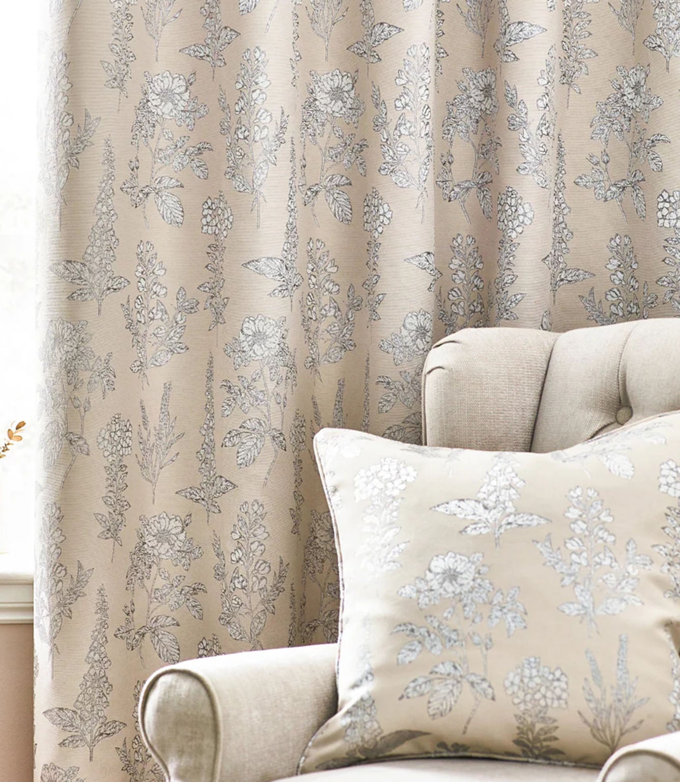 Sophia Fabric / Natural