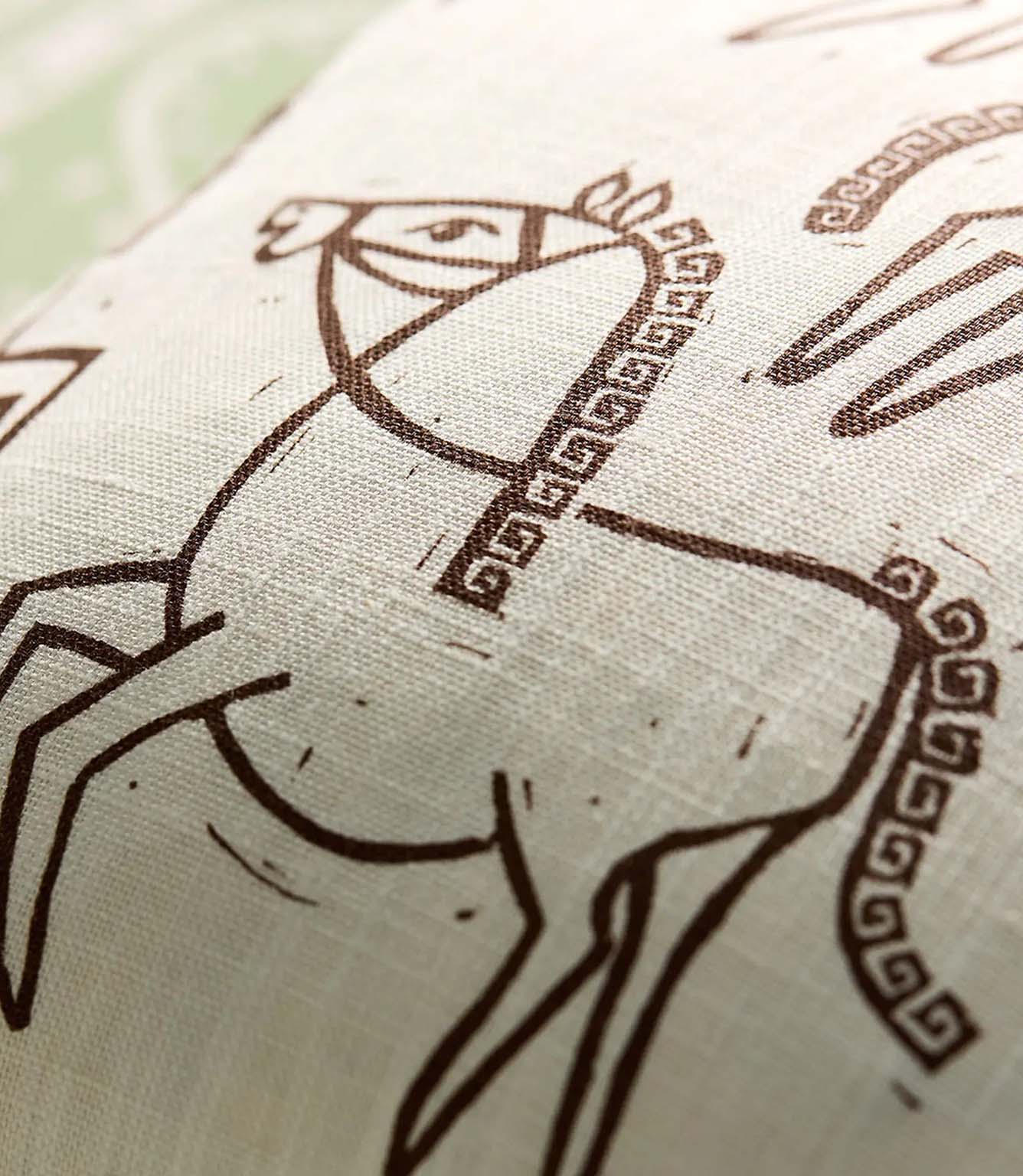 Canter Print Fabric / Ink