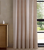 Raft Stripe Print Fabric / Dusk Pink