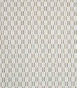 Contemporary upholstery fabric with a small-scale woven stripe pattern in soft green and neutral tones on a light ground.