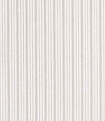 Woven stripe fabric with closely spaced vertical lines in soft grey tones on a pale background, offering a subtle, tonal design with a smooth, balanced appearance.