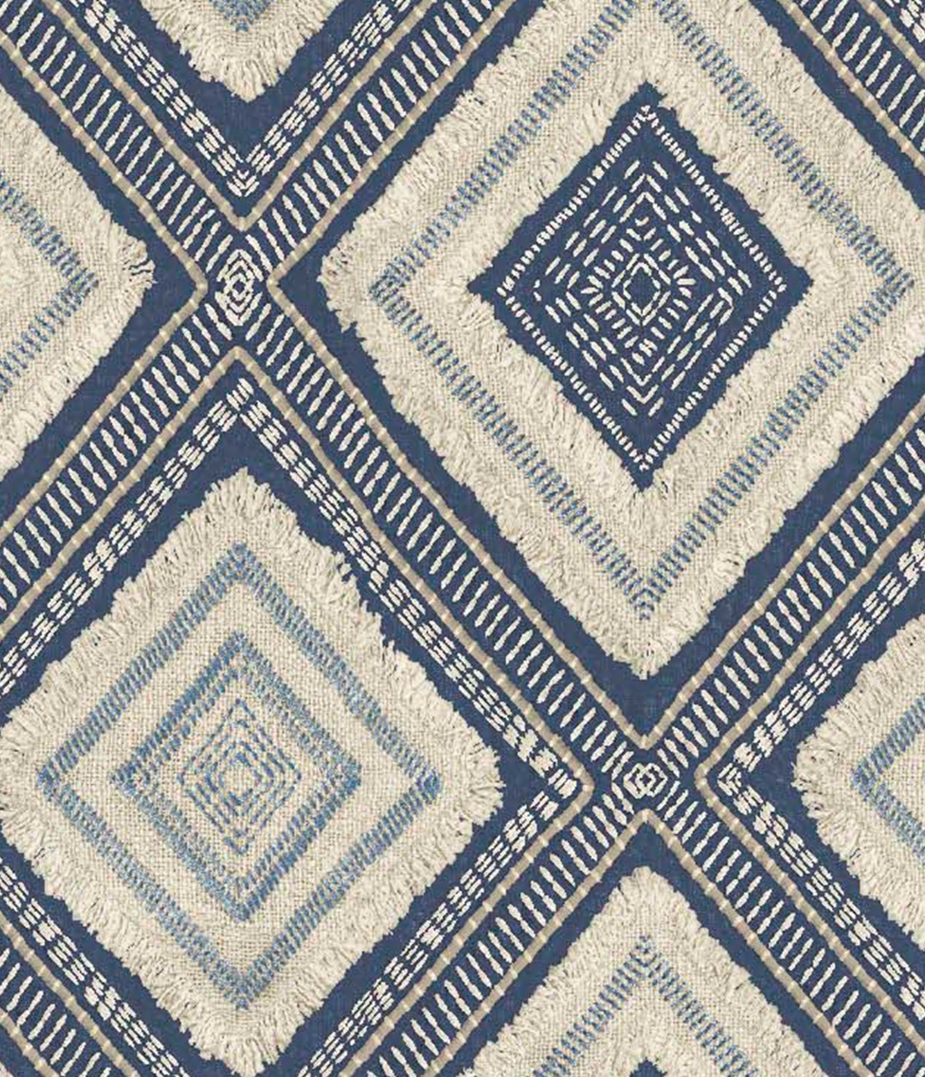 Mapuche FR Fabric / Sapphire