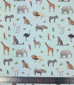 Safari Savanna Fabric / Duckegg