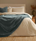 Heavy Chenille Fabric / Marine