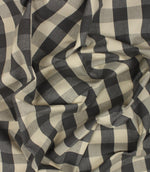 JF Gingham Fabric / Grey