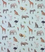Safari Savanna Fabric / Duckegg