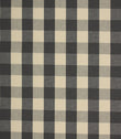 JF Gingham Fabric / Grey