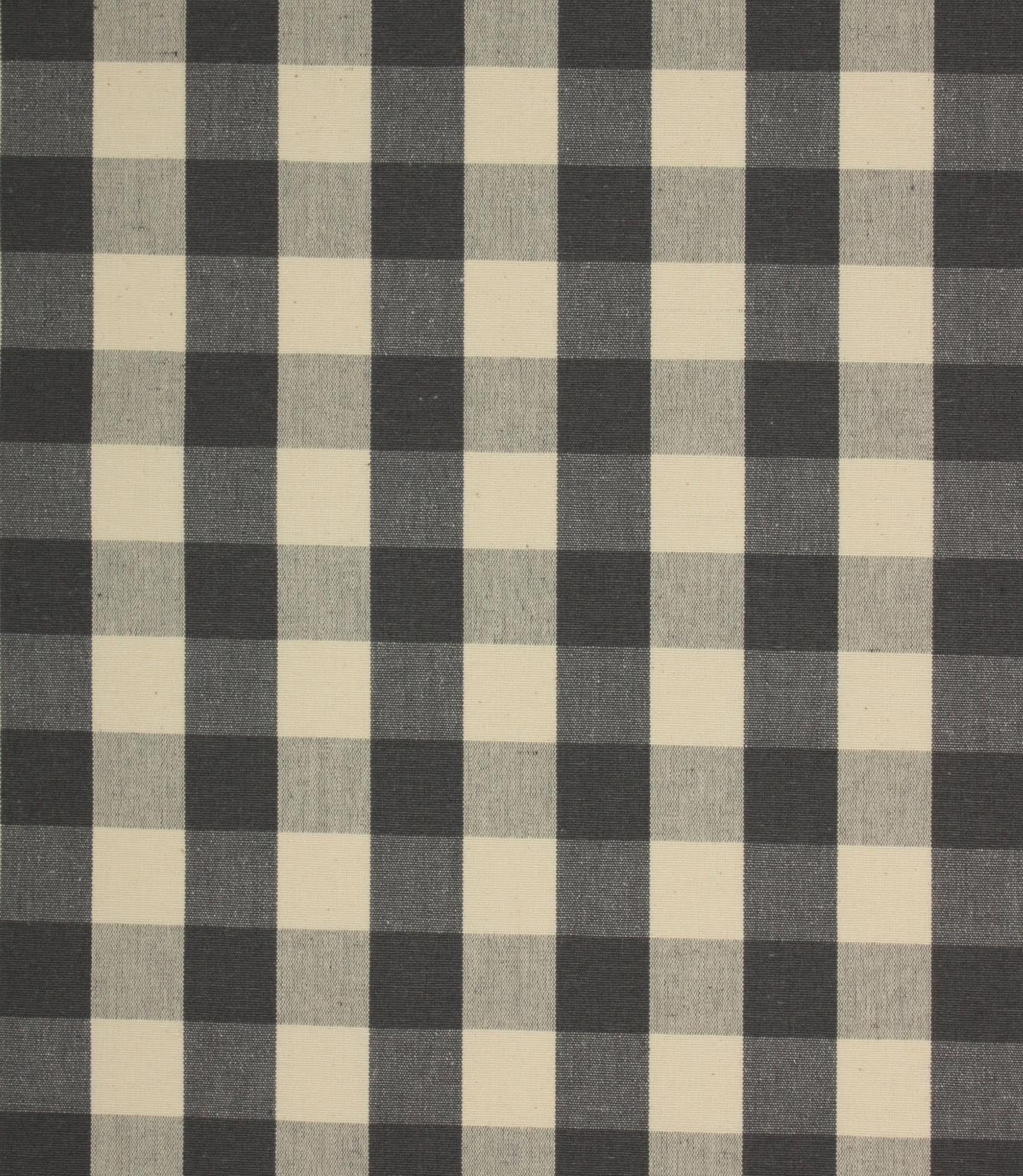 JF Gingham Fabric / Grey