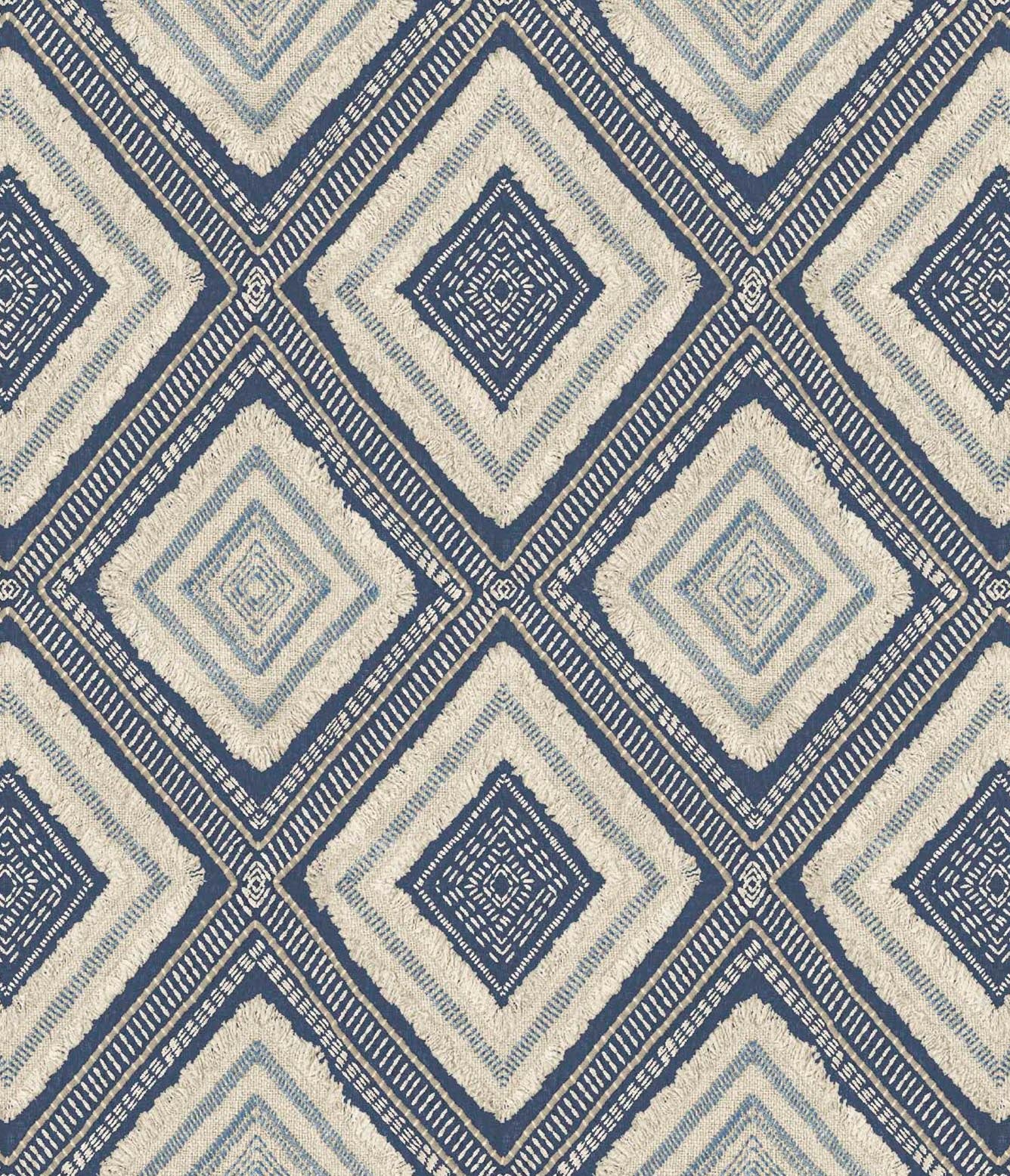 Mapuche FR Fabric / Sapphire