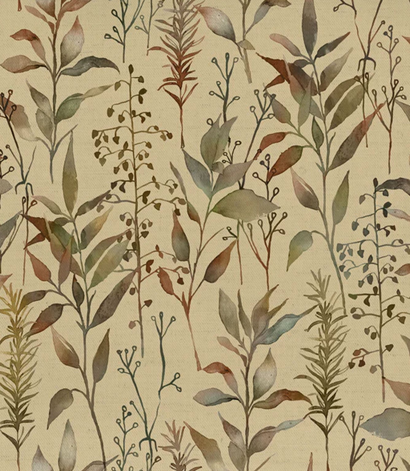 Aberduna Fabric / Mulberry