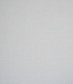 Detailed view of plain woven fabric showing a fine, repeating check design in light blue and ivory shades, with a gently structured weave and delicate variation.