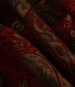 Dorset Damask Fabric / Red