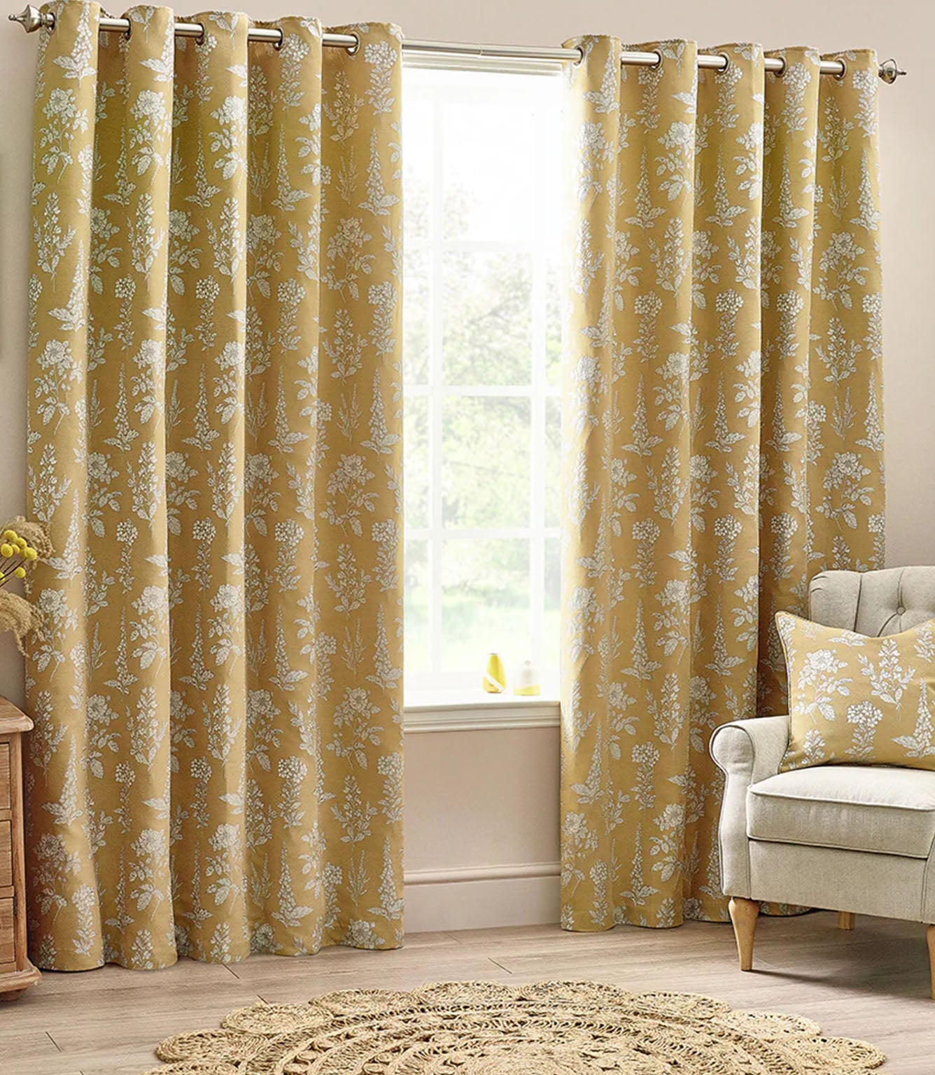 Sophia Fabric / Gold