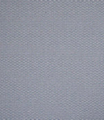Detailed view of plain woven fabric with a fine, repeating check design in muted navy and cream shades, showing a consistent small-scale pattern and tactile surface.