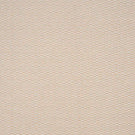 Detailed view of plain woven fabric with a fine, repeating check design in natural cream and light tan shades, showing a gently structured weave.