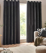 Heavy Chenille Fabric / Charcoal