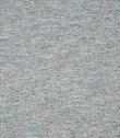 Detailed view of textured woven upholstery fabric showing a layered linear pattern with interwoven soft blue, neutral and warm flecks for added depth.