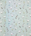 Duck Duck Goose Fabric / Eggshell