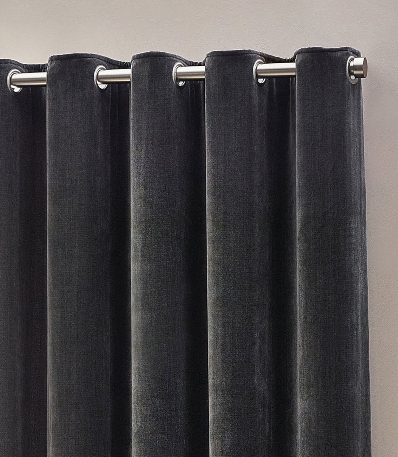 Heavy Chenille Fabric / Charcoal