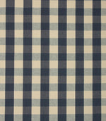 Navy and beige checkered fabric pattern