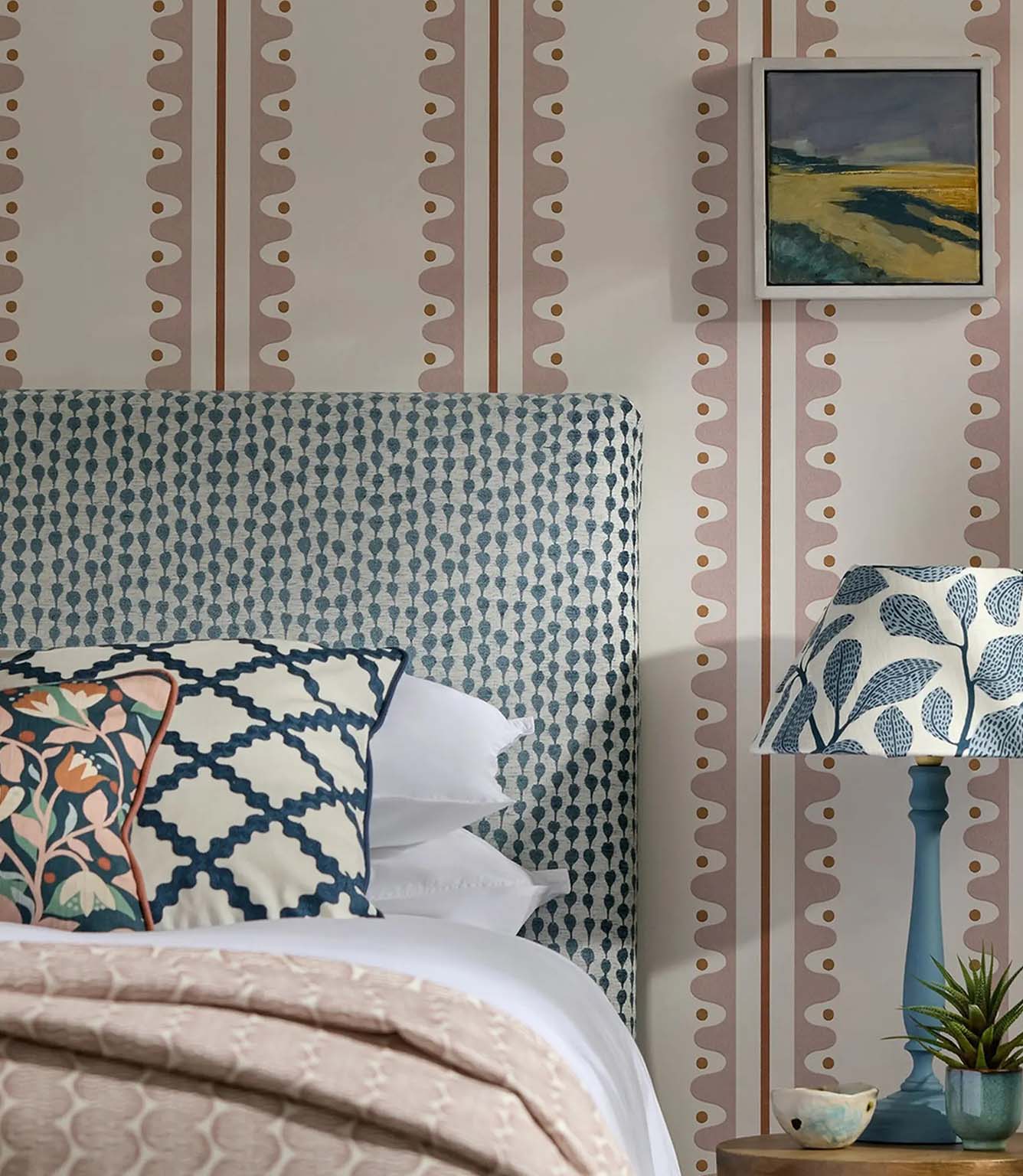 Swithland Embroidery Fabric / Midnight